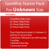 Condom Catheter  GeeWhiz®  for UNKNOWN SIZE- Urinary incontinence Device - Geewhiz Condom Catheter